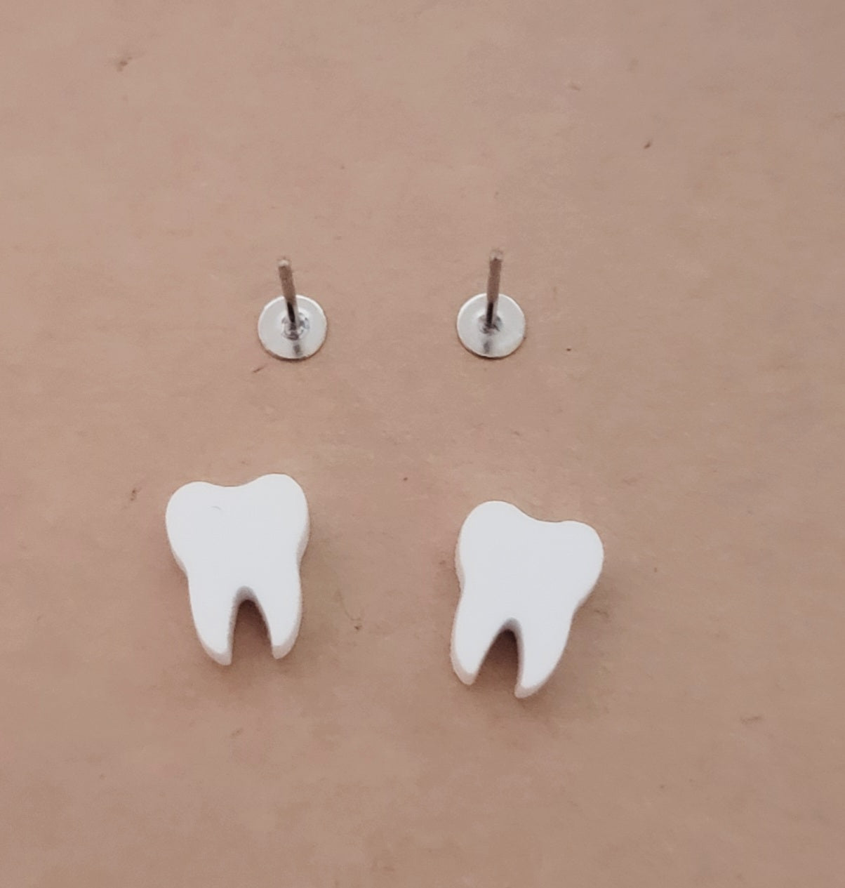 Tooth Stud Earrings