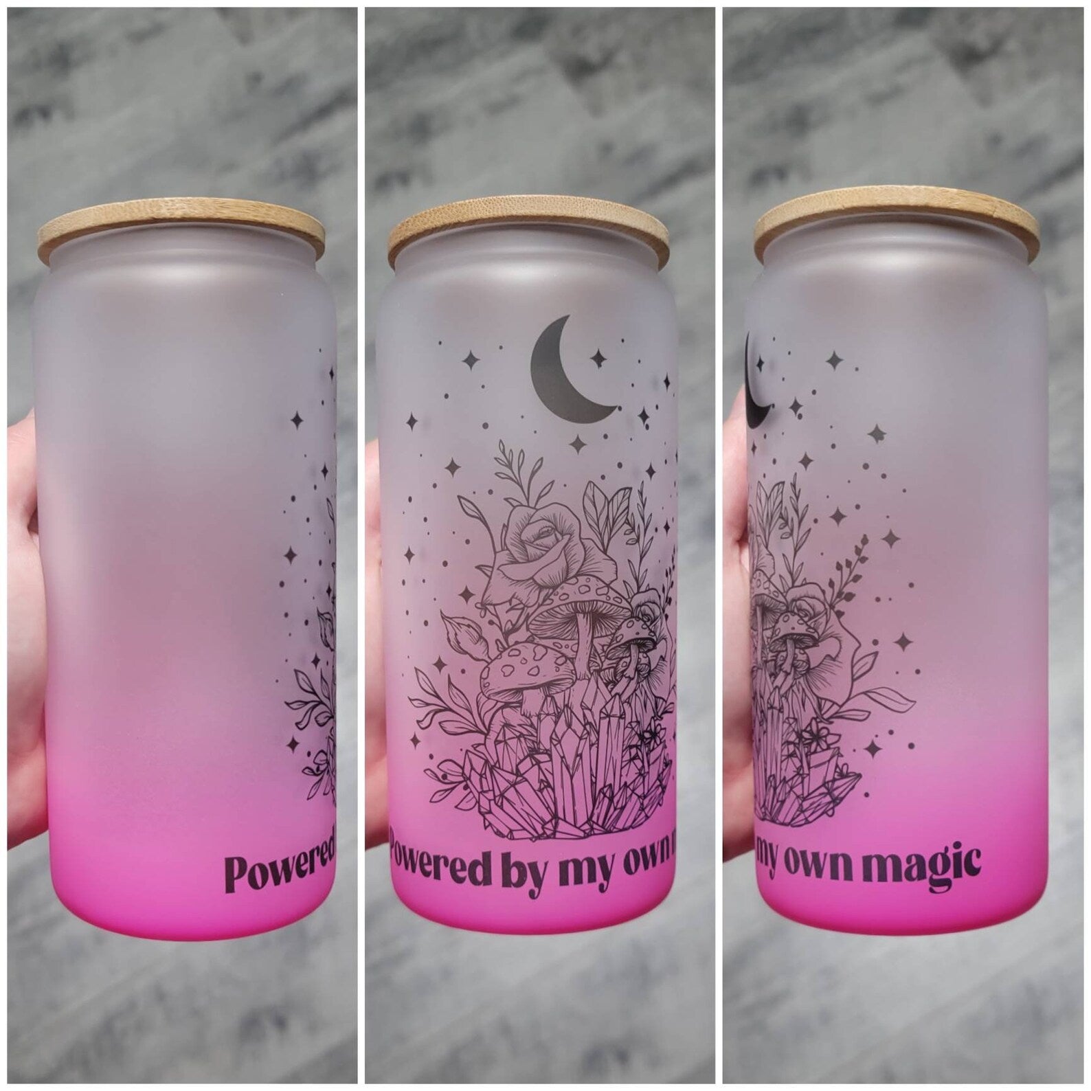 Crystal Tumbler Girly Tumbler Witchy Tumbler Girly Water -  in