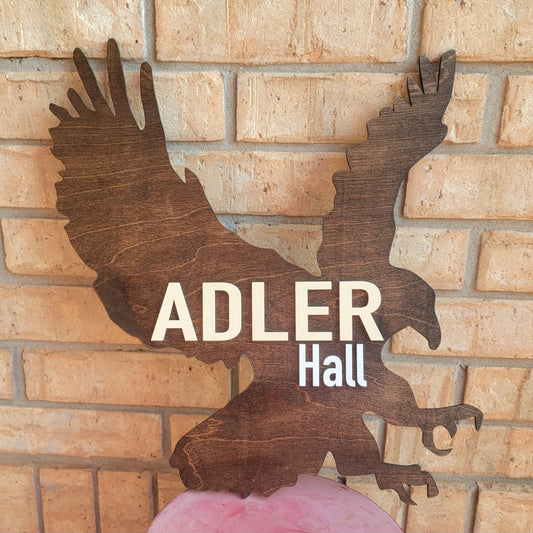 Custom Eagle Nursery Sign