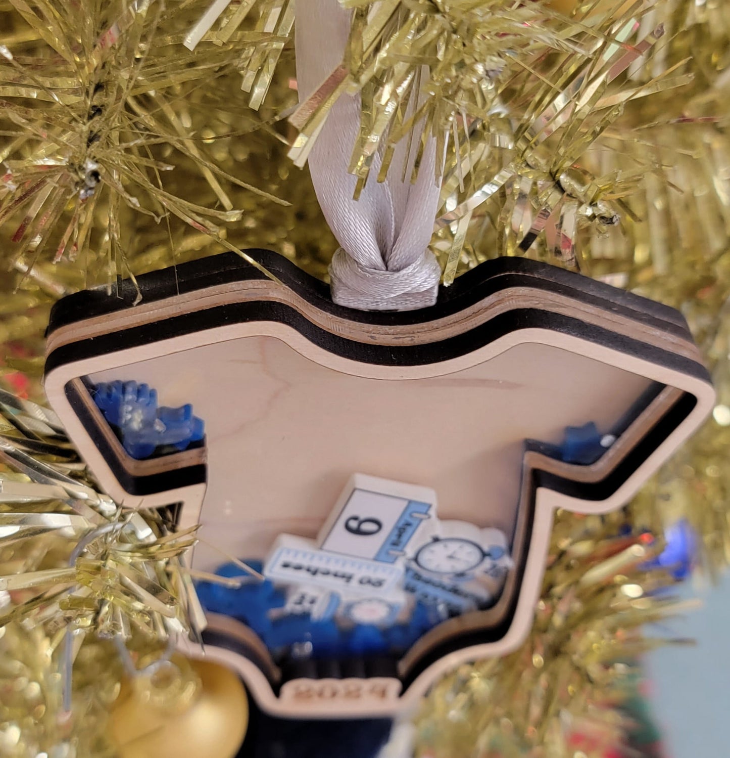 First Christmas Birth Stat Ornament