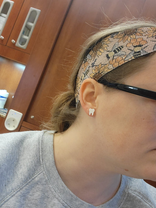 Tooth Stud Earrings